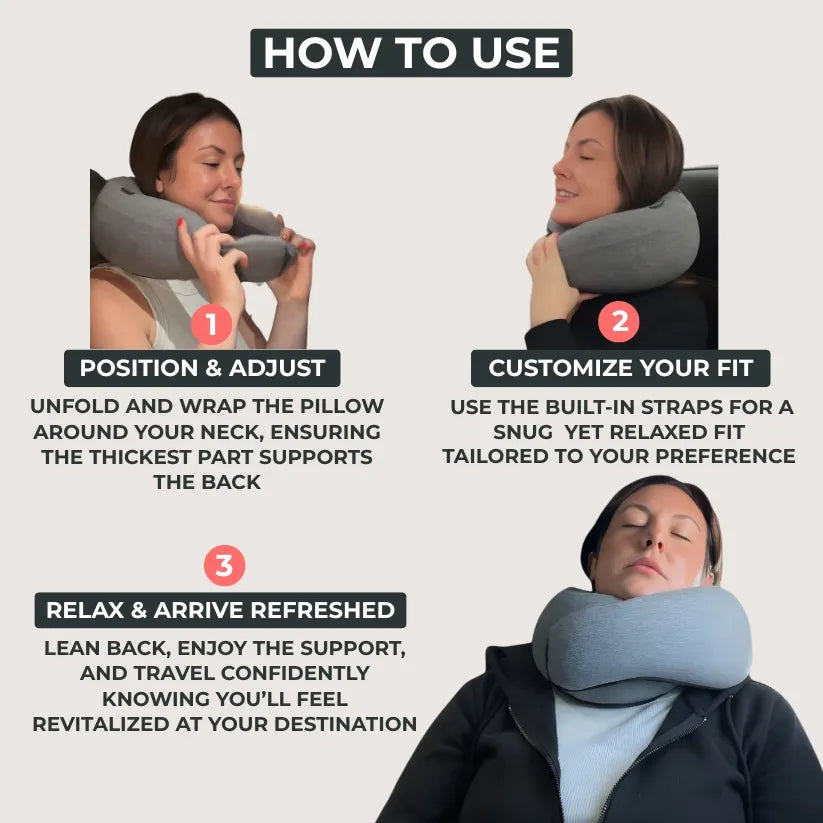 The Original FlyHugz® Travel Pillow