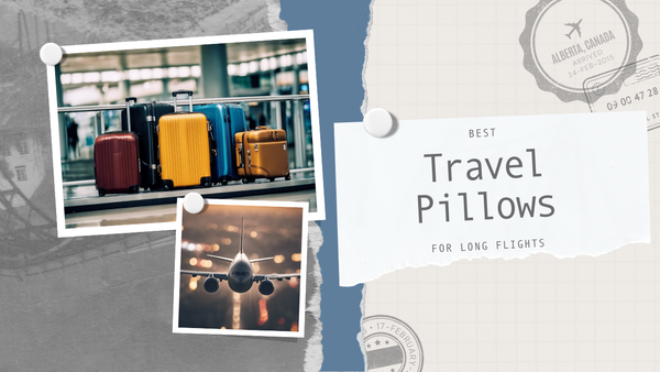 Meilleurs oreillers de voyage pour longs vols | FlyHugz