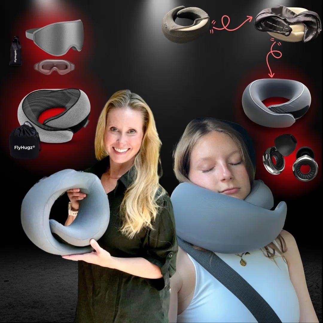 FlyHugz® Beauty & Sleep Comfort Bundle