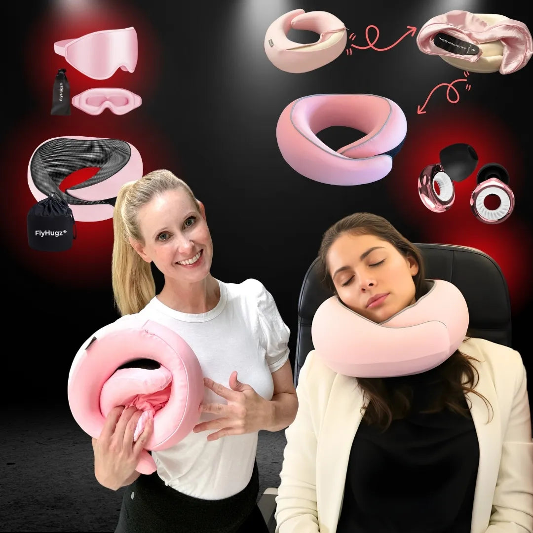 FlyHugz® Beauty & Sleep Comfort Bundle