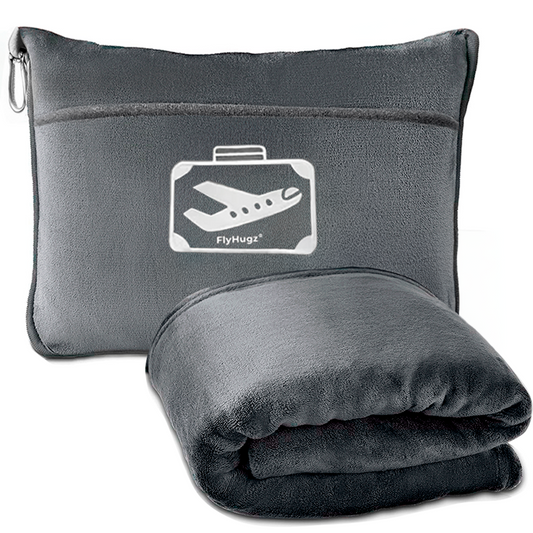 FlyHugz® Blanket & Comfort Bag