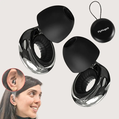 FlyHugz® Noise Reducing Travel Earplugs