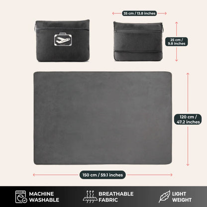 FlyHugz® Blanket & Comfort Bag