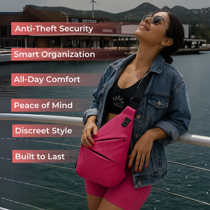 FlyHugz® Anti Theft Travel Bag