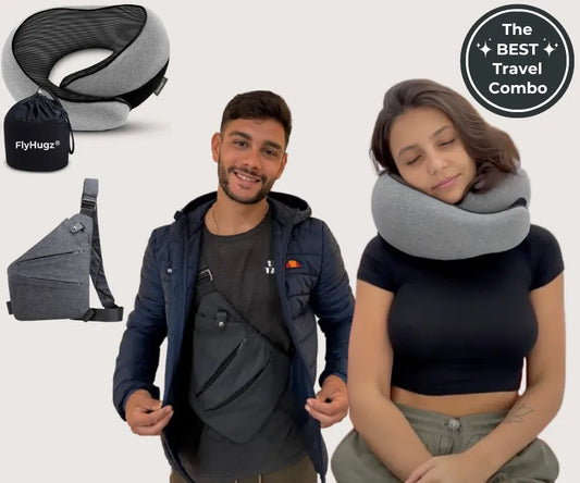 FlyHugz® Premium Sleep & Security Bundle