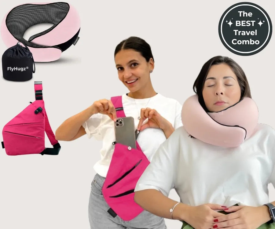 FlyHugz® Premium Sleep & Security Bundle
