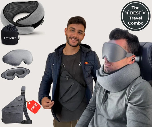 FlyHugz® Travel Comfort & Security Bundle