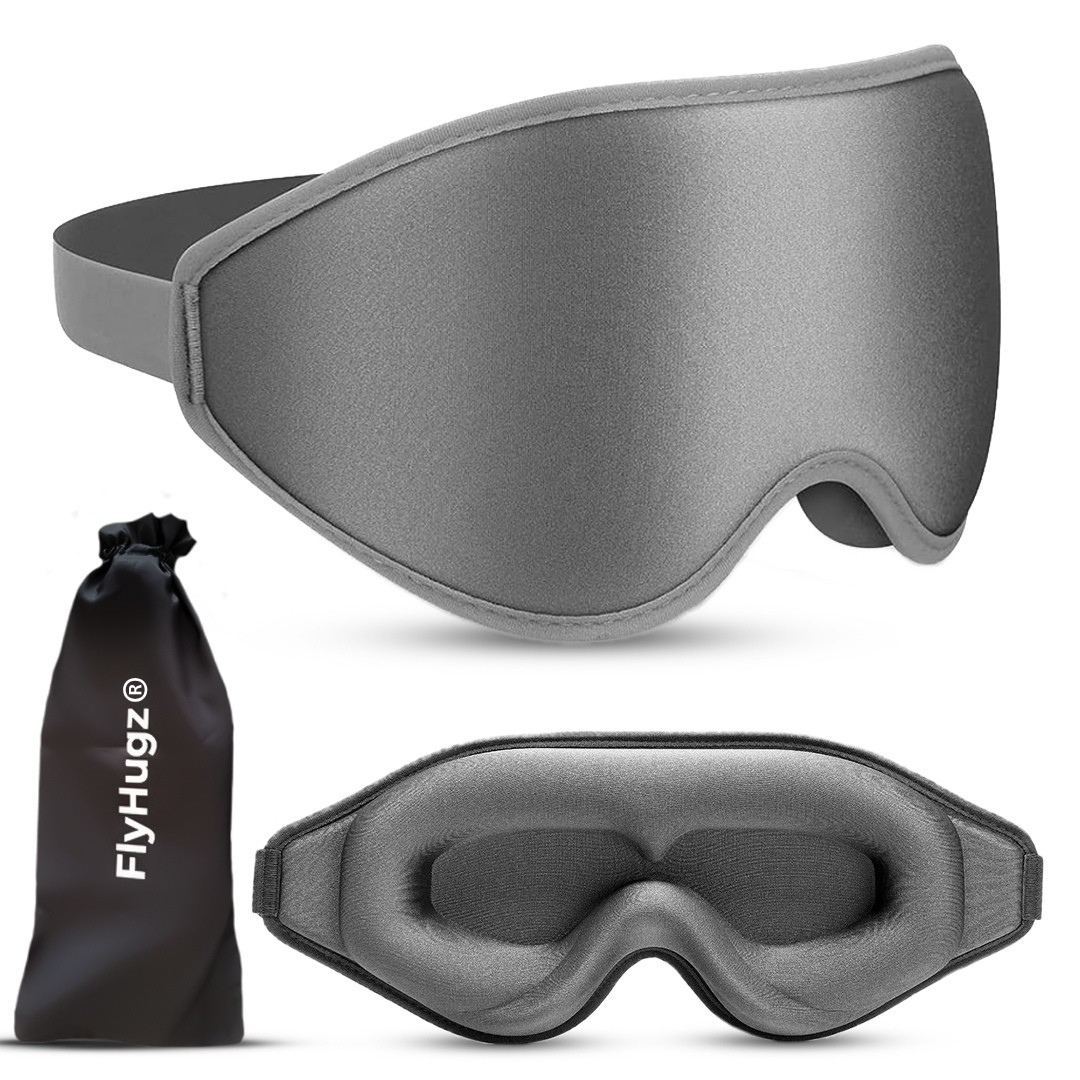 FlyHugz® 3D Travel & Home Sleep Mask