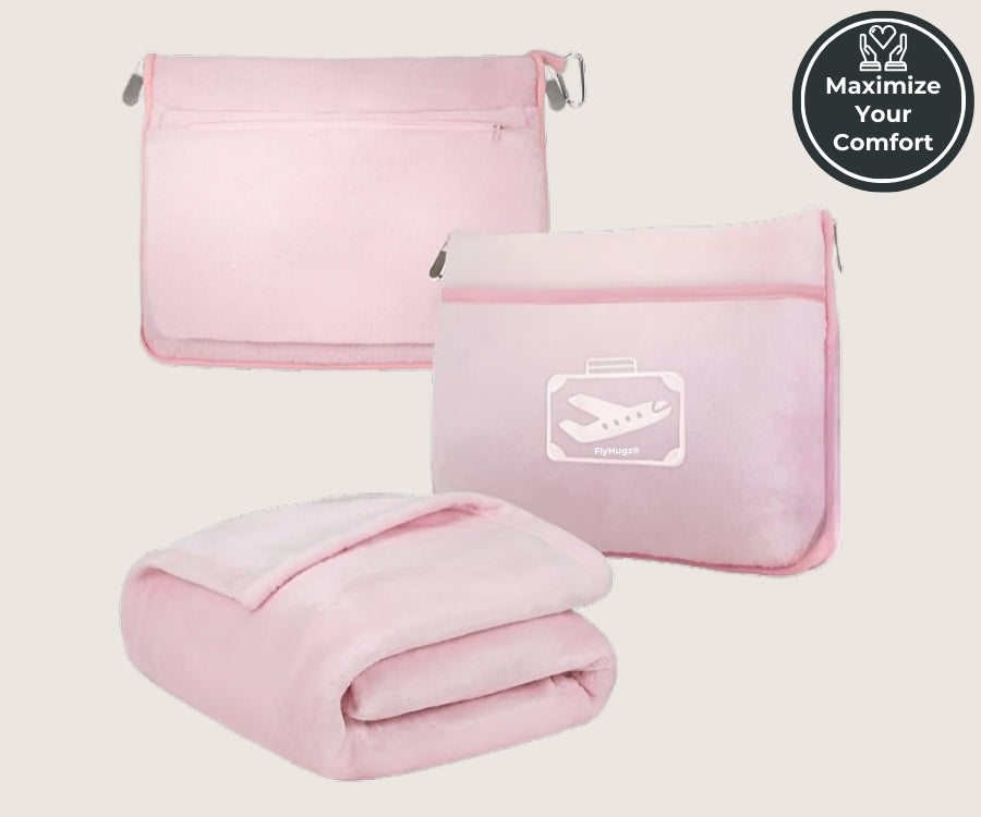 FlyHugz® Blanket & Comfort Bag