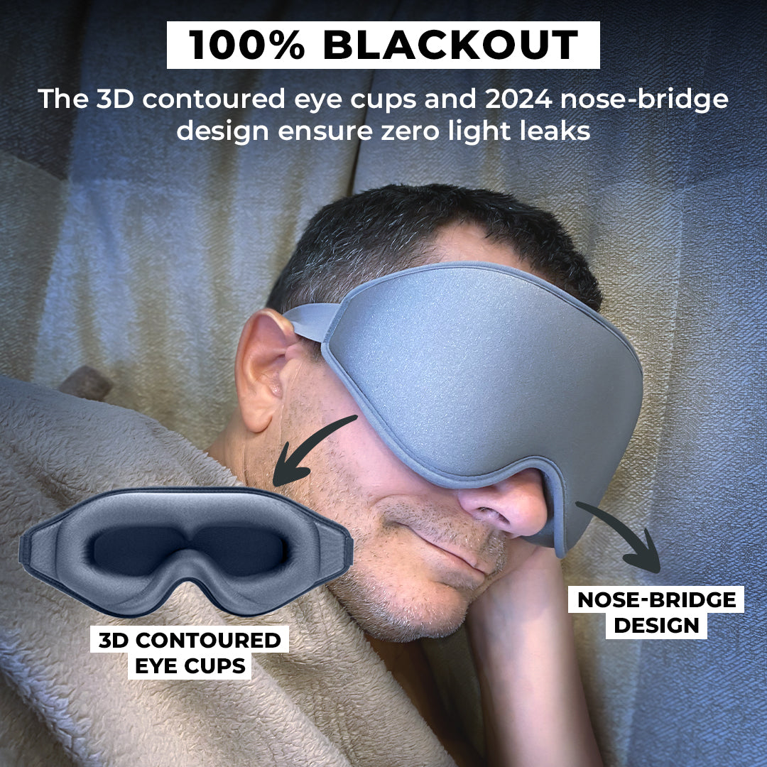 FlyHugz® Premium Sleep Mask