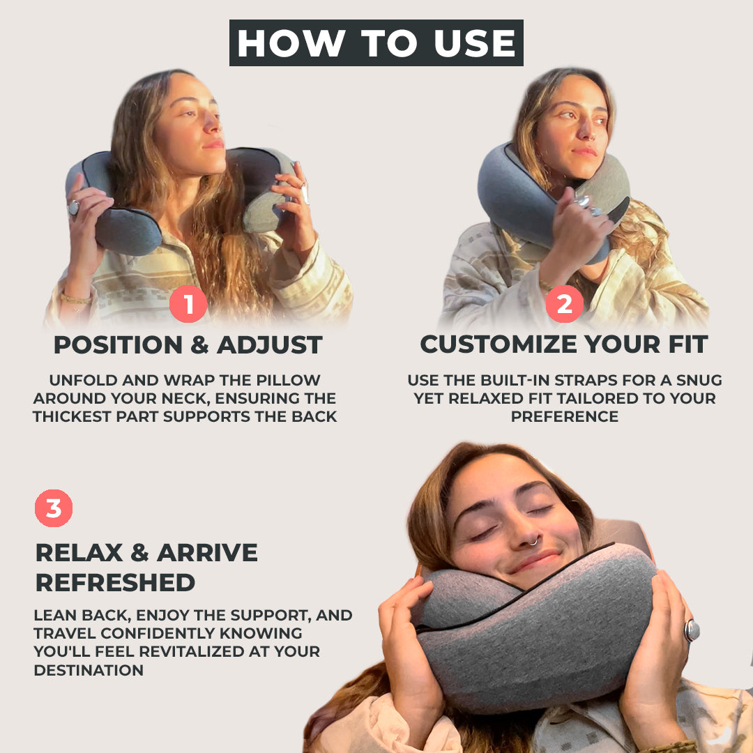 The Original FlyHugz® Travel Pillow