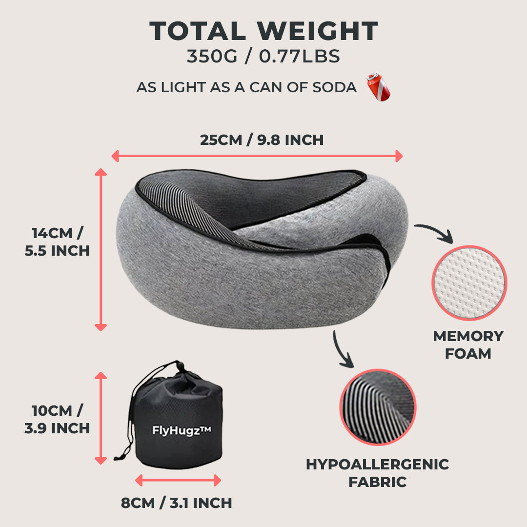 The Original FlyHugz® Travel Pillow