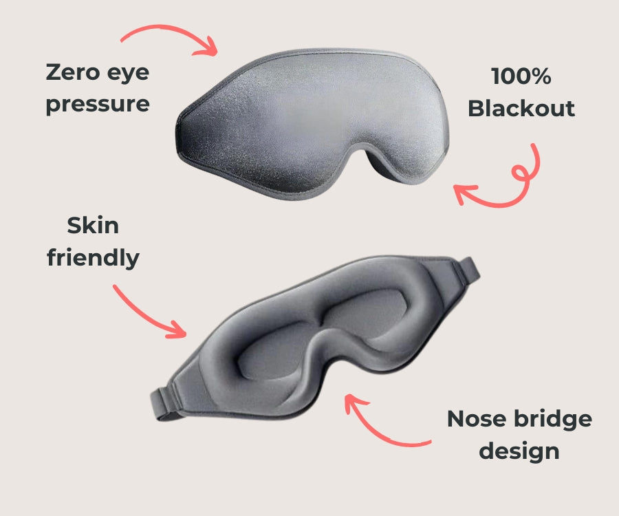 FlyHugz™ Premium Sleep Mask