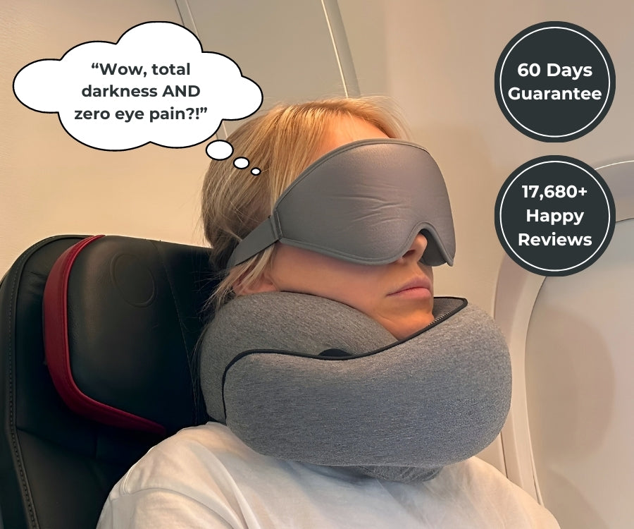 FlyHugz™ Premium Sleep Mask