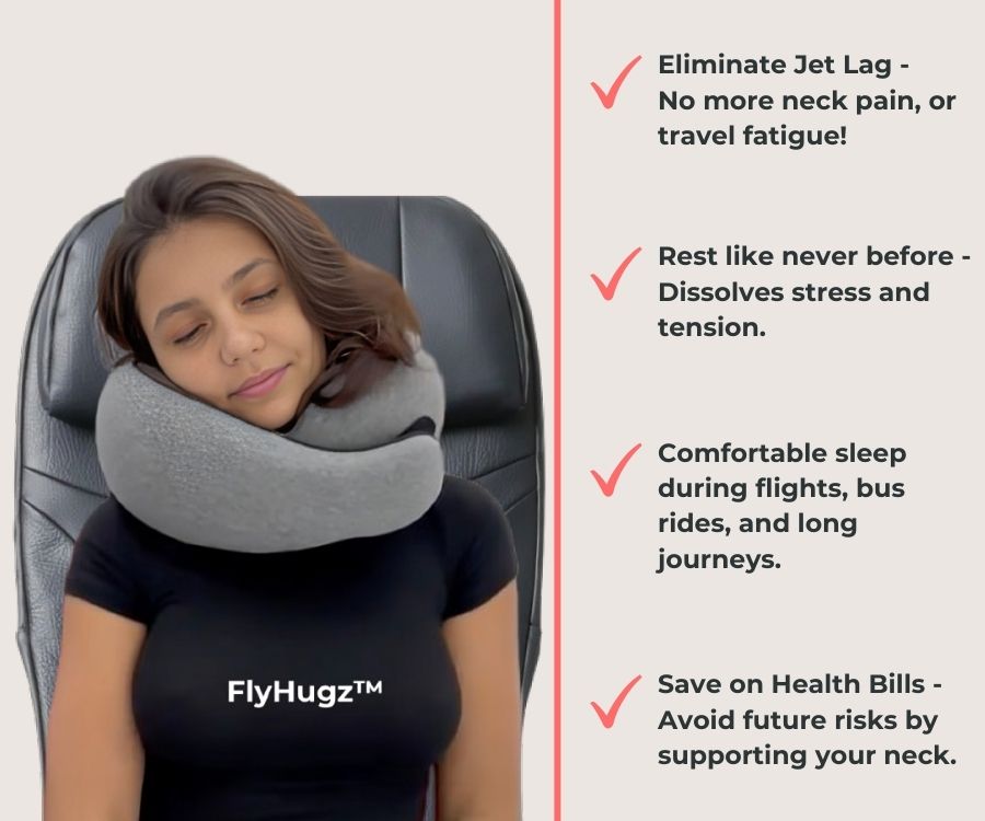 FlyHugz™ Neck Pillow