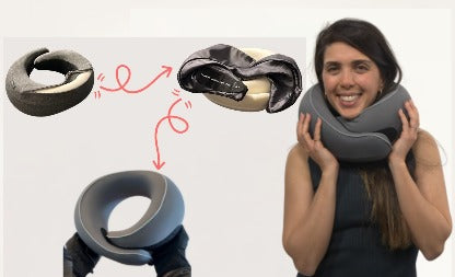 FlyHugz® Luxury Travel Pillow Cover