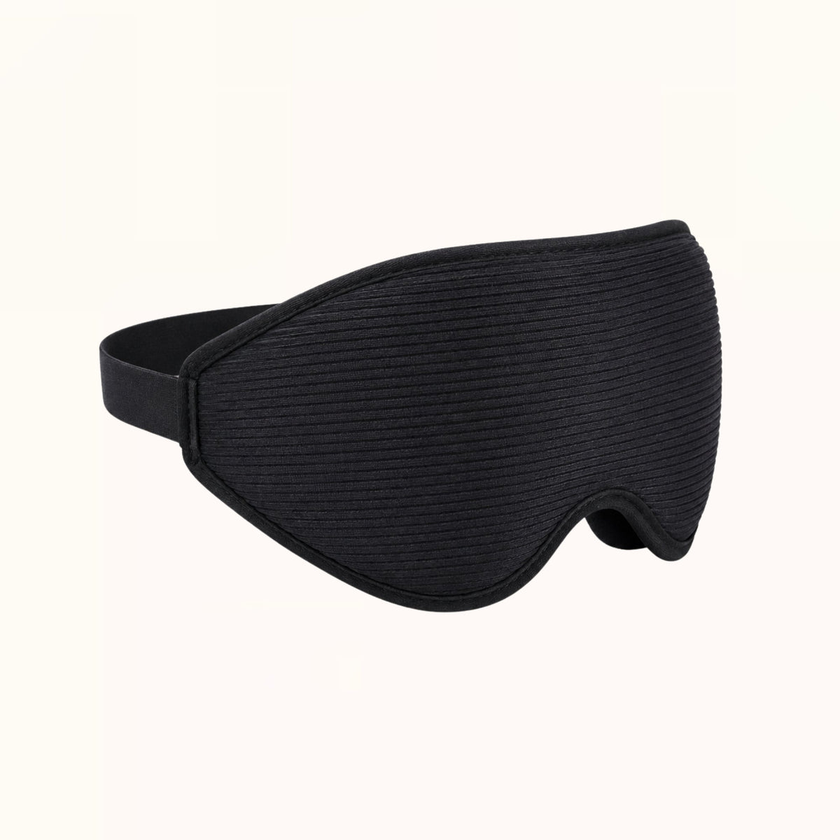FlyHugz Sleep Mask — Midnight Black