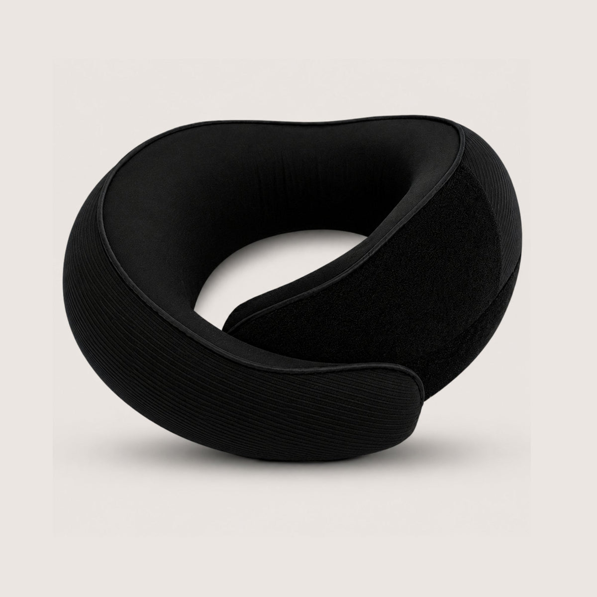 FlyHugz Travel Pillow — Midnight Black
