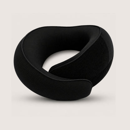 FlyHugz Travel Pillow — Midnight Black