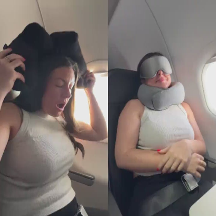 FlyHugz® FREE Sleep Mask with every pillow — ends TODAY!
